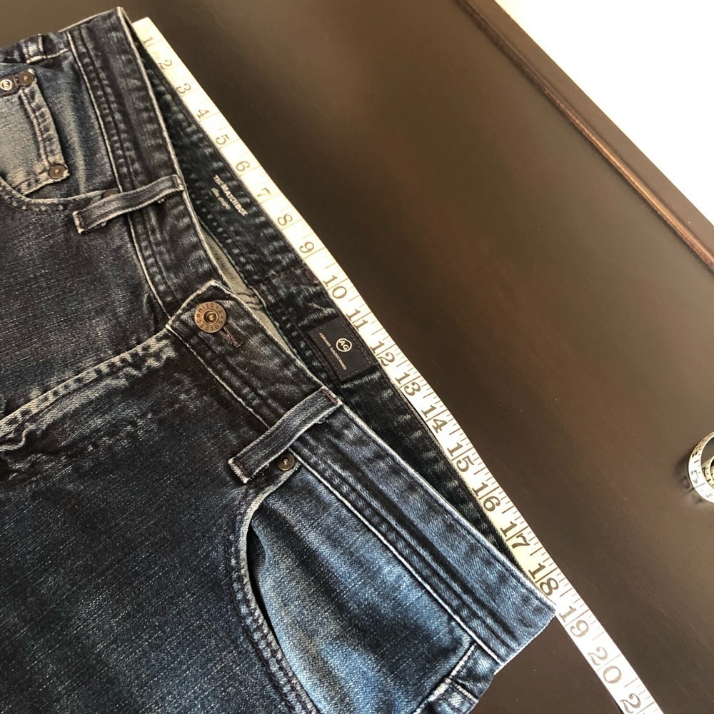 AG ADRIANO GOLDSCHMIED Men’s Jeans straight leg, size 36, medium wash - Picture 11 of 16